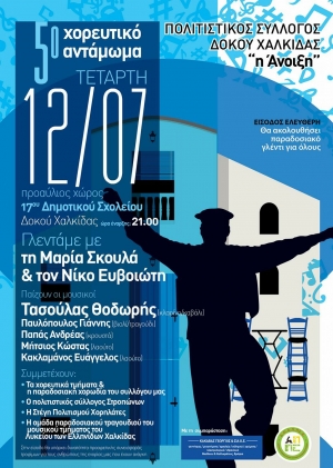 &laquo;5&omicron; &Chi;&omicron;&rho;&epsilon;&upsilon;&tau;&iota;&kappa;ό &Alpha;&nu;&tau;ά&mu;&omega;&mu;&alpha;&raquo; &alpha;&pi;&omicron; &tau;&omicron;&nu; &Pi;&omicron;&lambda;&iota;&tau;&iota;&sigma;&tau;&iota;&kappa;ό &Sigma;ύ&lambda;&lambda;&omicron;&gamma;&omicron; &Delta;&omicron;&kappa;&omicron;ύ &Chi;&alpha;&lambda;&kappa;ί&delta;&omicron;&sigmaf; &laquo;&Eta; Ά&nu;&omicron;&iota;&xi;&eta;&raquo;